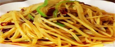 ​酸辣土豆丝做法家常做法视频 酸辣土豆丝做法家常做法大全