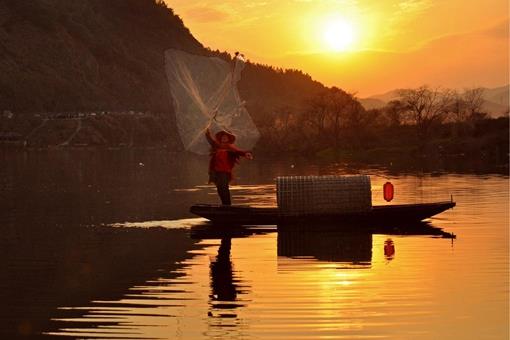 渔舟唱晚的详细意境和意思是什么