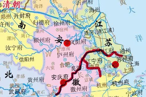 清朝时期的江苏叫什么?