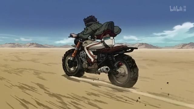 megalobox里男主骑的是什么摩托？-