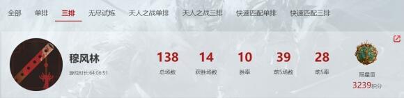 永劫无间排位段位等级是什么