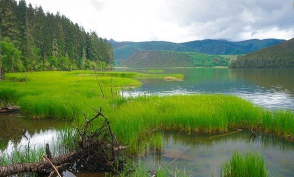 绝美的香格里,仙境般的拉普达措属都湖,一个充满诗意的地方