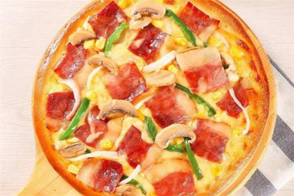 培根披萨的做法 在家也能做