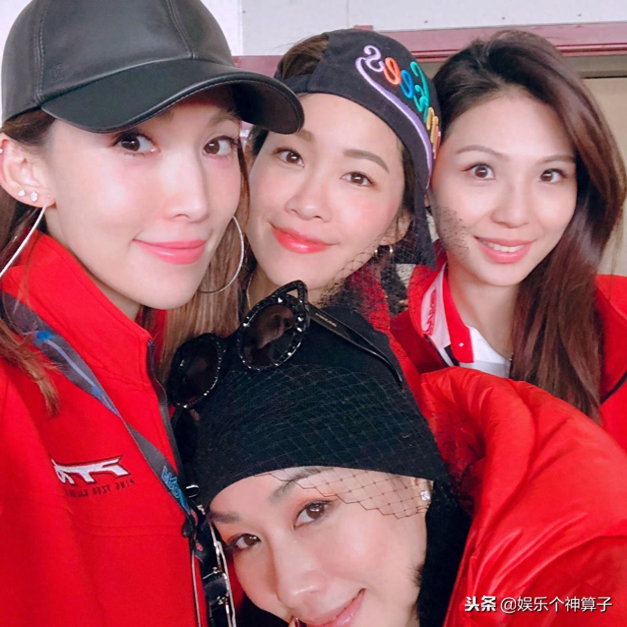 林志颖车队夺冠,老婆陈若仪穿队服合照庆祝,钟丽缇一家也来了