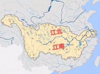 ​关于长江的江南与江北