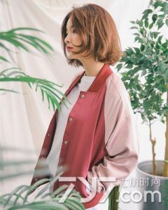 ​亚麻棕色头发图片 清新又十分百搭