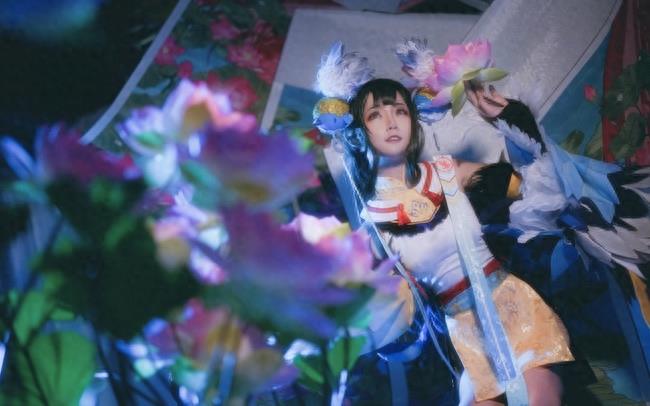 甜甜的想吃掉，《阴阳师》花鸟卷COS欣赏