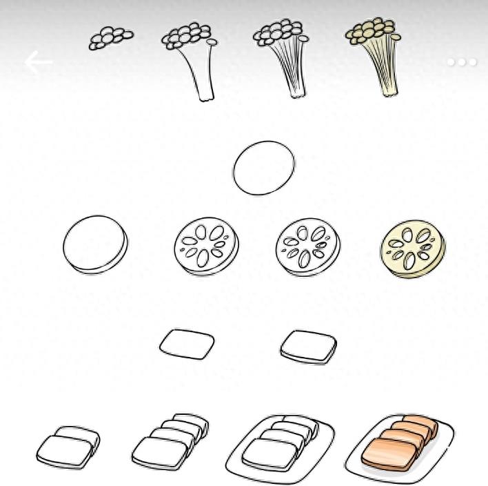 火锅 素材简笔画,吃货必备!吃货们还不快收藏!