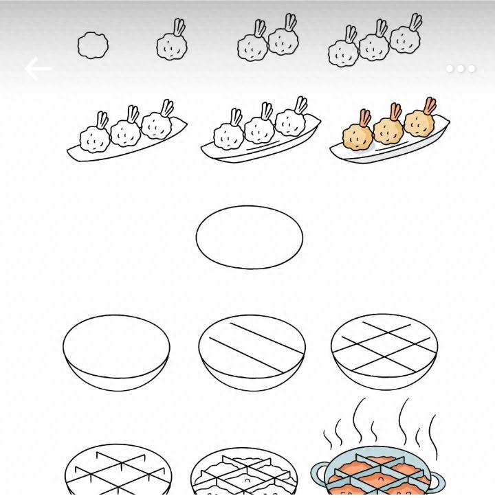 火锅 素材简笔画,吃货必备!吃货们还不快收藏!