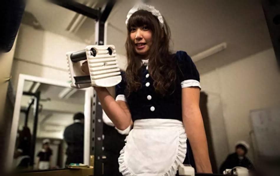 日本新商机出现女仆健身房,可提供多项服务因此吸引大量宅男光顾