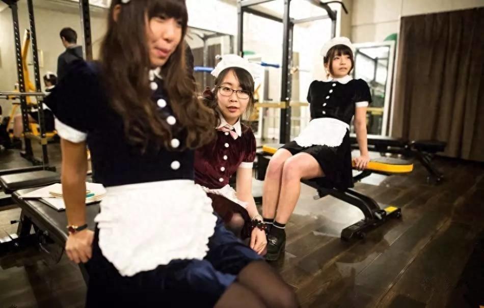 日本新商机出现女仆健身房,可提供多项服务因此吸引大量宅男光顾