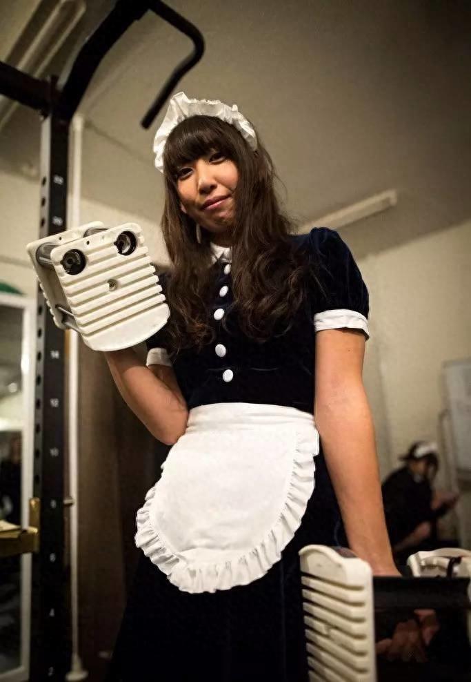 日本新商机出现女仆健身房,可提供多项服务因此吸引大量宅男光顾