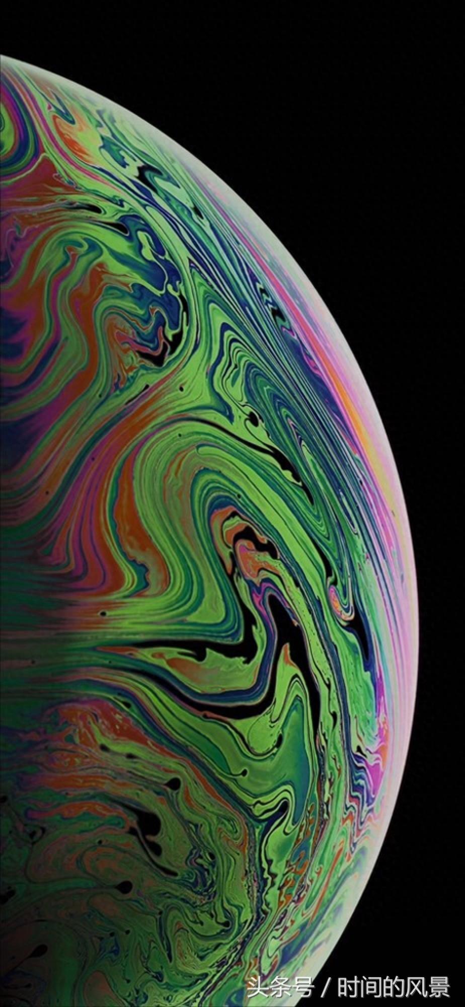 新iPhoneXS壁纸,全面屏的标配,高清原图星球壁纸,值得收藏