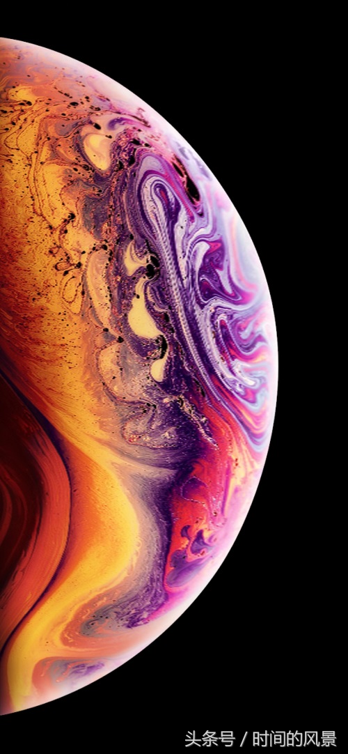新iPhoneXS壁纸,全面屏的标配,高清原图星球壁纸,值得收藏
