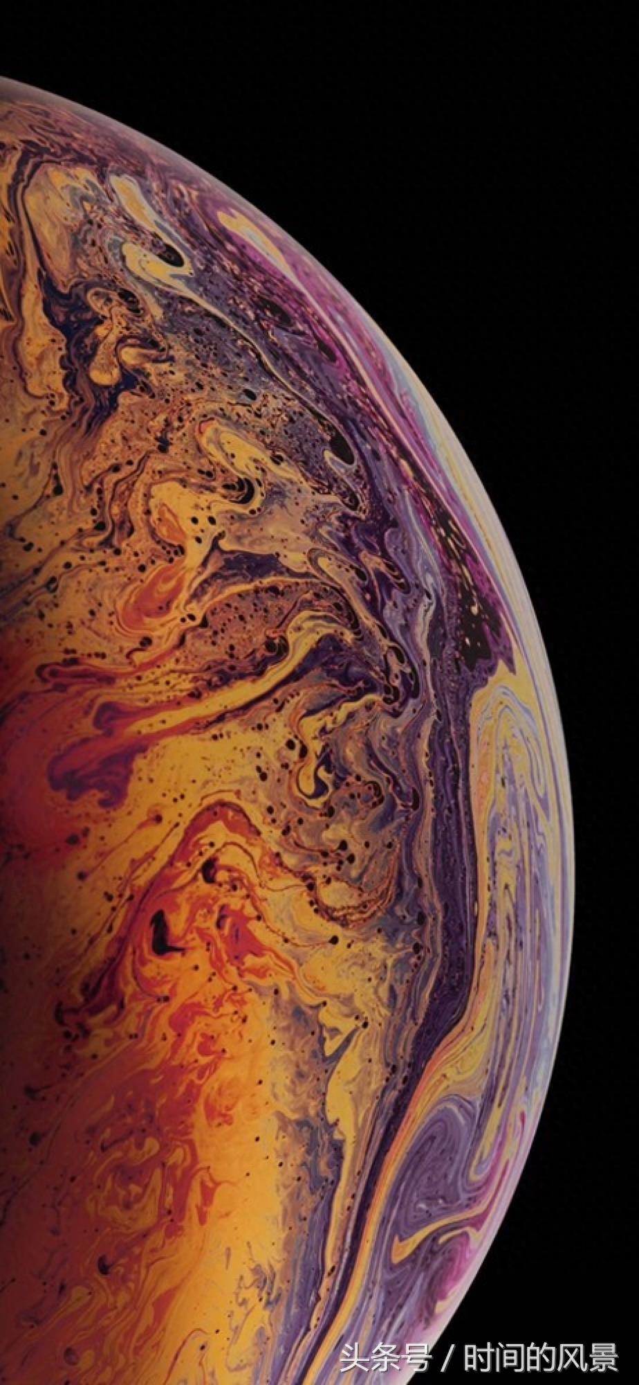 新iPhoneXS壁纸,全面屏的标配,高清原图星球壁纸,值得收藏