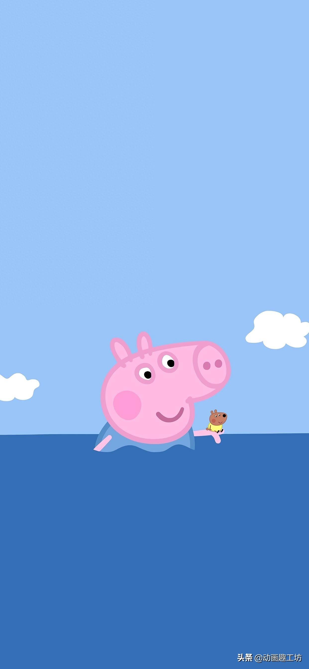 小猪佩奇壁纸之乔治系列