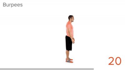 ​小哥做波比跳，1个月做了4500个波比跳，身材发生哪些变化？