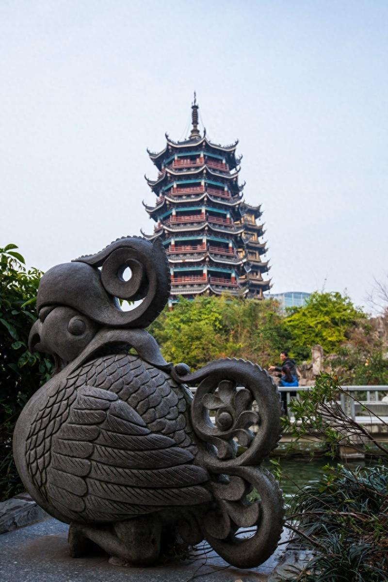 日月双塔文化公园,有