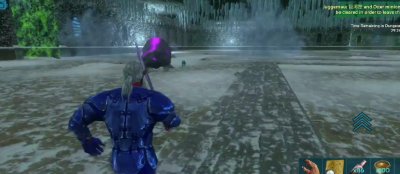 ​《方舟：生存进化》手游地牢的巨河狸很强？平底锅教它做动物