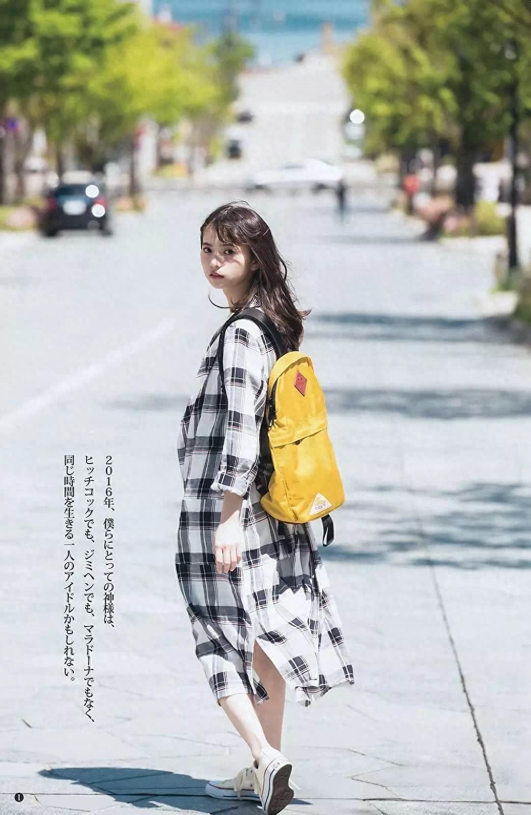 五官精致的二次元女孩斋藤飞鸟最新写真集