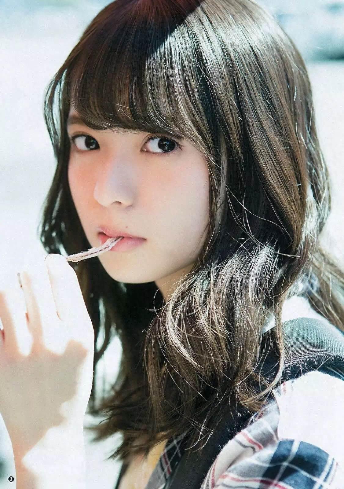 五官精致的二次元女孩斋藤飞鸟最新写真集