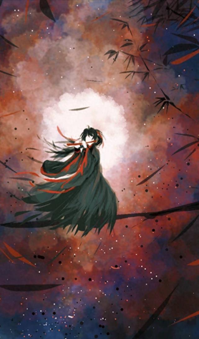 壁纸|魔道祖师又一波手绘壁纸来啦