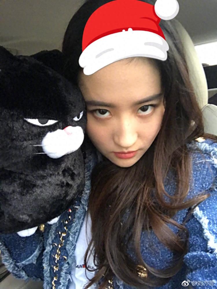 刘亦菲微博晒照,网友:今生为你痴狂,此爱天下无双!