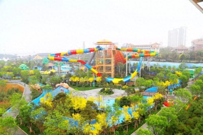 ​笔架山旁的东方欢乐王国水世界到底长个啥样？小编告诉你他的真容