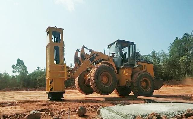 高速液压强夯机图片(液压式强夯机用途)(5)