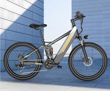 ​正步M10电动自行车测评：搭载26寸轮胎，27速变速，续航300公里