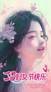 ​2024三八妇女节祝福壁纸|38妇女节快乐图片