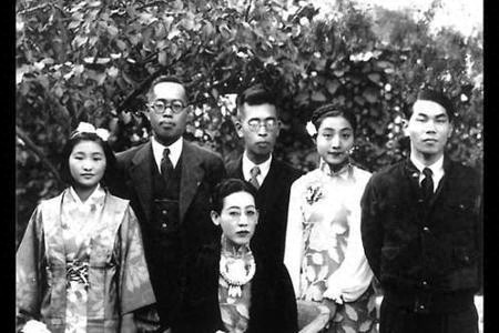 川岛芳子家庭照