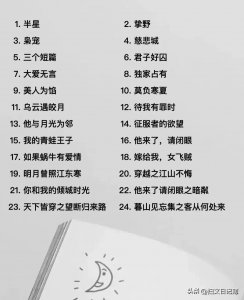 ​宝藏作者推荐 : 丁墨