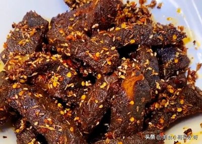​想吃牛肉干不用买，教你在家自制牛肉干，做法简单，比买的还好吃