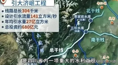 ​当下最紧迫的基础工程之一：南水北调西线工程