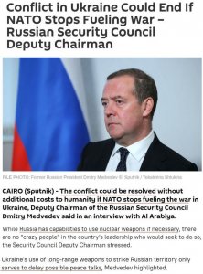 ​俄罗斯：“可以但不寻求”使用核武器
