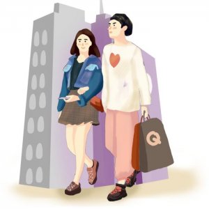 ​男生陪女生逛街时都在想什么，男生陪女朋友逛街时都在想什么