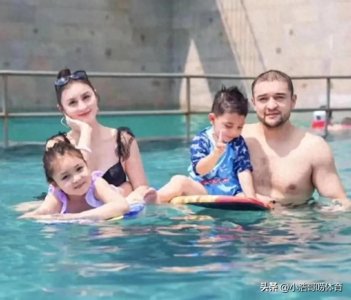 ​CBA球星西热力江全家福大公开，妻子身材吸睛，儿女颜值爆表！