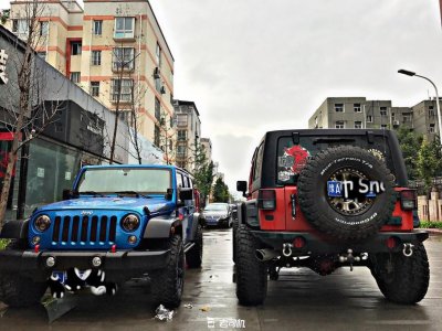 ​超帅的改装Jeep牧马人，开在路上回头率爆表！附改装清单