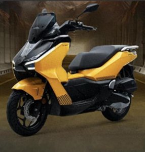 ​五羊本田全新踏板摩托官图发布，配ABS系统，有望年内上市