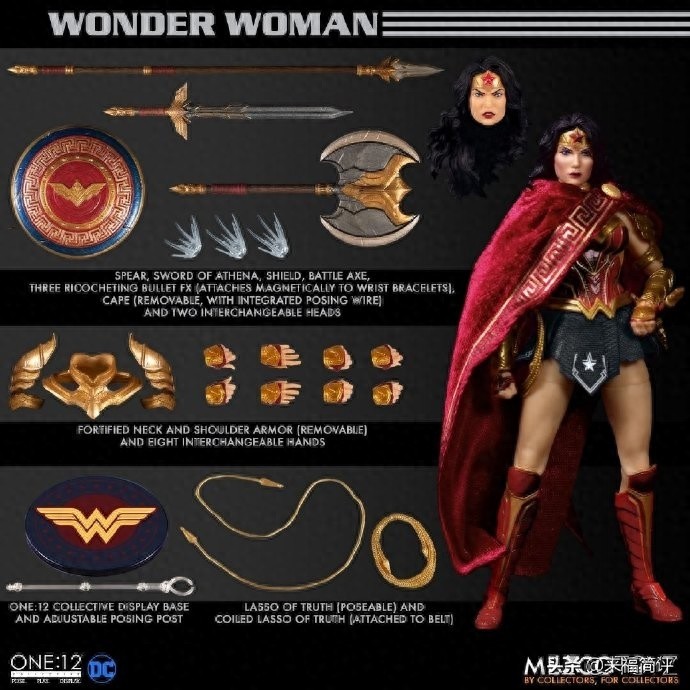 Mezco 发布 One:12 Collective 系列 DC 神奇女侠