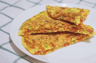 ​胡萝卜丝饼的做法