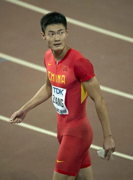 组图：中国短跑名将张培萌