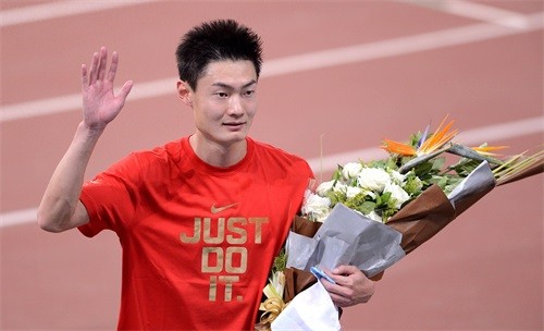 组图：中国短跑名将张培萌