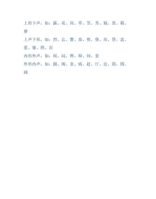 什么叫形声字,什么是形旁和声旁