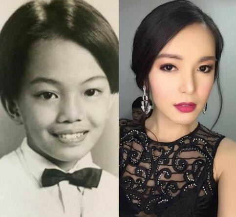 poy变性前照片(泰国变性人的那些青涩童年照)