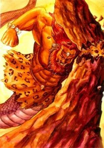 ​共工怒触不周山：天地倾覆的神话