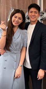 ​任容萱为男友庆生公开恋情，姐姐Selina和父母均在场，获家人祝福