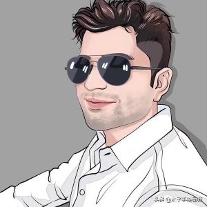 ​微信头像别乱用，9张成熟中年大叔漫画头像，网友都说太个性了