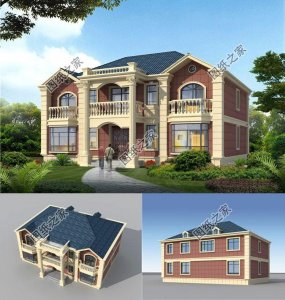 ​农村四开间二层楼房设计图，这种布局真不错，让你挑不出任何毛病